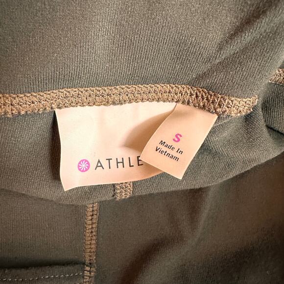 Athleta Green Metro Drifter High Rise Tight Leggings Size Small - Picture 6 of 8